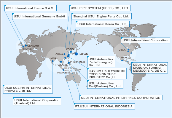 A World map