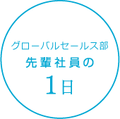 グローバルセールス課 先輩社員の一日